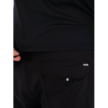 Гидромайка Hurley rash slim fit box ls black Гидромайка Hurley rash slim fit box ls black