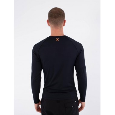 Гидромайка Hurley rash slim fit box ls black Гидромайка Hurley rash slim fit box ls black