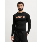 Гидромайка Hurley rash slim fit box ls black