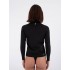 Гидромайка жен. Hurley rash ls black Гидромайка жен. Hurley rash ls black