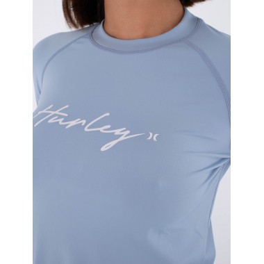 Гидромайка жен. Hurley rash ls blue Гидромайка жен. Hurley rash ls blue