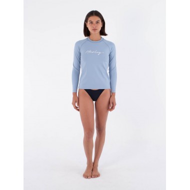 Гидромайка жен. Hurley rash ls blue Гидромайка жен. Hurley rash ls blue