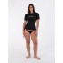 Гидромайка жен. Hurley rash ss black Гидромайка жен. Hurley rash ss black