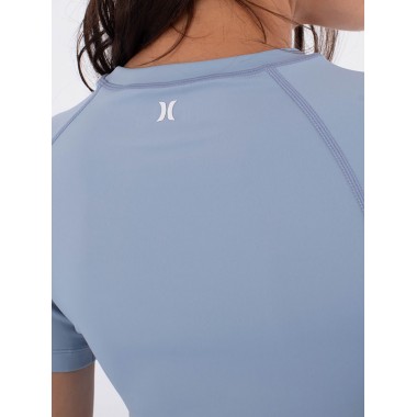 Гидромайка жен. Hurley rash ss blue Гидромайка жен. Hurley rash ss blue