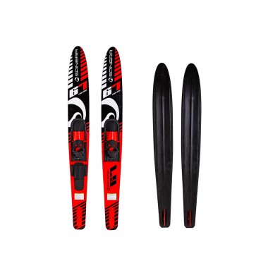 Лыжи парные прогулочные Spinera combo ski red sea 67'' Лыжи парные прогулочные Spinera combo ski red sea 67''