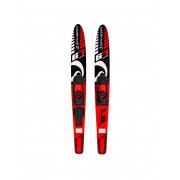 Лыжи парные прогулочные Spinera combo ski red sea 67''