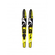 Лыжи парные прогулочные Spinera combo ski yellow sea 67''