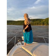 Пончо BroStuff surf overhead black teal