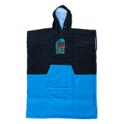 Пончо BroStuff surf overhead black teal