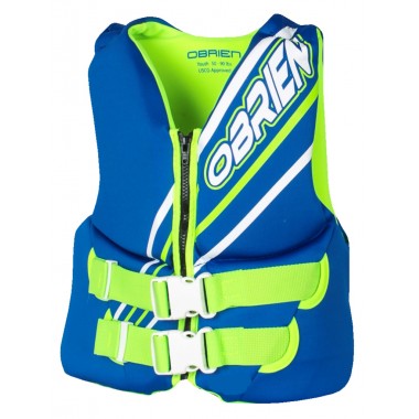 Жилет дет. O'Brien youth neo blue/grn Жилет дет. O'Brien youth neo blue/grn