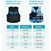Жилет Spinera relax 2 neopren 50n black/blue